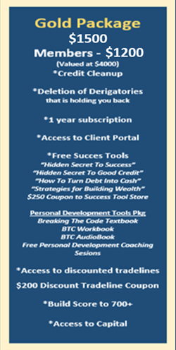 Gold Credit Package