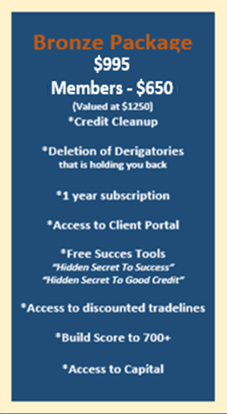 Bronze Credit Package